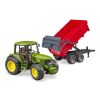 Bruder John Deere tractor and tipper