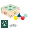 Small Foot Motor Toys Forest Box Inserting Shapes