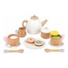 small foot Tea set with biscuits