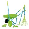 small foot Large Garden Set with Wheel