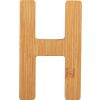 small foot Bamboo letter H