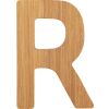 small foot Bamboo letter R