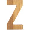 small foot Bamboo letter Z