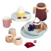 small foot Tea and coffee set Tasty
