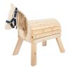 small foot Wooden horse compact