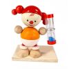 Hess Hourglass Lucia doll to measure brushing time