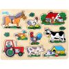 Small Foot Insert Puzzle Farm
