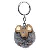 2Kids Toys Wooden Keyring Pompon Mouse
