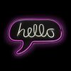 2Kids Toys LED NEON LIGHT hello lamp