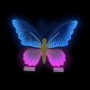 2Kids Toys LED NEON LIGHT Butterfly Lamp