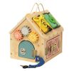 2Kids Toys Activity Board Natural House Small