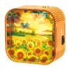 2Kids Toys 3D Wooden Puzzle Lamp Sunflower Field