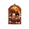 2Kids Toys 3D Wooden Puzzle Magnet Hedgehog's Flower Shop
