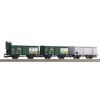 Piko Set of 3 covered wagons G02 "North German Breweries" DB III - 58398