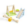 Bigjigs Toys Wooden dollhouse furniture Outdoor playground