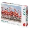 Dino Puzzle Flamingos 500 pieces