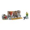 Bruder Stable for cattle with figures and accessories