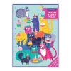 Mudpuppy Puzzle with wishes Cat party 12 pieces