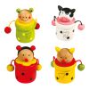 small foot Baby Tooth Box Animals 4 pcs
