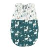 Petitcollin Green and white sleeping bag (for doll 36-40 cm)