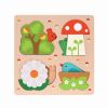 Petit Collage Insert puzzle This is my home