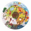 Bigjigs Toys Round Floor Puzzle Four Seasons 50 pieces