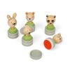 Bigjigs Toys Wooden Ink Stamps Animals 1 pcs