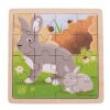 Bigjigs Toys Rabbit and Rabbit Puzzle
