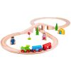 Bigjigs Rail Wooden train track figure eight