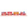 Bigjigs Rail Fire Train + 3 tracks