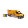 Bruder MB Sprinter small garbage truck