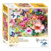 Brain Tree Puzzle Flowers and Butterflies 500 pieces
