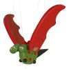 Wooden dragonfly for hanging