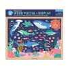 Mudpuppy Wooden puzzle Life in the ocean + stand 100 pieces