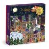 Galison Foil puzzle Joy Laforme Christmas town Presentville 500 pieces