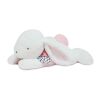 Doudou Plush rabbit with pink pompom 80 cm
