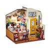 RoboTime 3D wooden jigsaw puzzle Miniature house Cozy kitchen