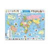 Larsen Educational Puzzle World Political Map 107 pieces