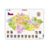 Larsen Educational puzzle Czech Republic Regions 70 pieces