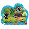 Dino Puzzle Mole with yellow car