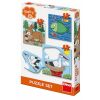 Dino Puzzle Animals: where they live