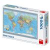 Dino Puzzle Political World Map 1000 pieces
