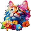 EscapeWelt Wooden Puzzle Cat 500 pieces