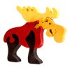 Fauna Solid wood jigsaw puzzle big moose