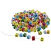 Goki Wooden Letter Cubes for Threading 325 pcs