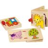 Goki Wooden picture book 1 piece