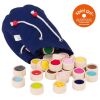Goki Tactile memory game in cloth bag