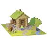 Jeujura Wooden kit 85 pieces House duplex