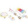 small foot Wooden musical music set with polka dots