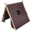 small foot tent brown